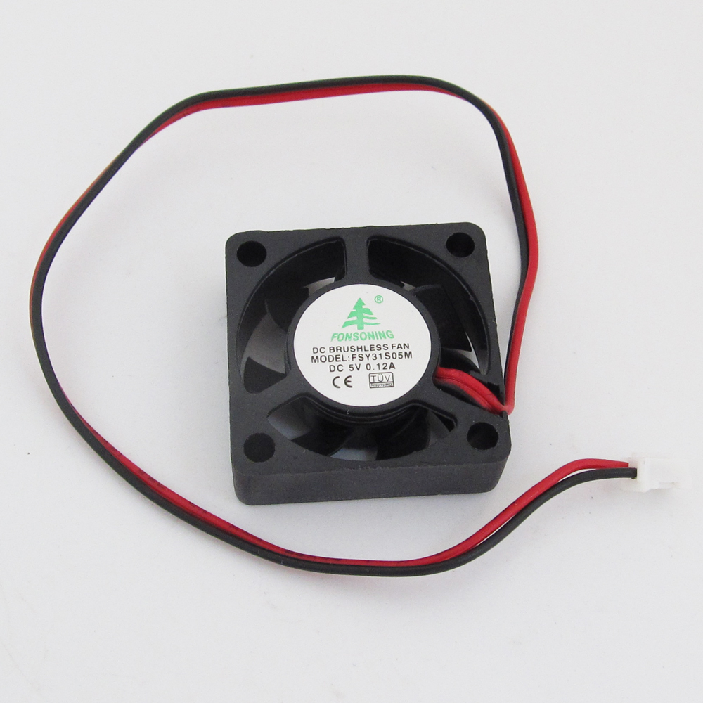 1pc 5V 0.12A 30mmx30mmx10mm 3010 DC Brushless Cooling Fan 2 pin 2.0 Connector