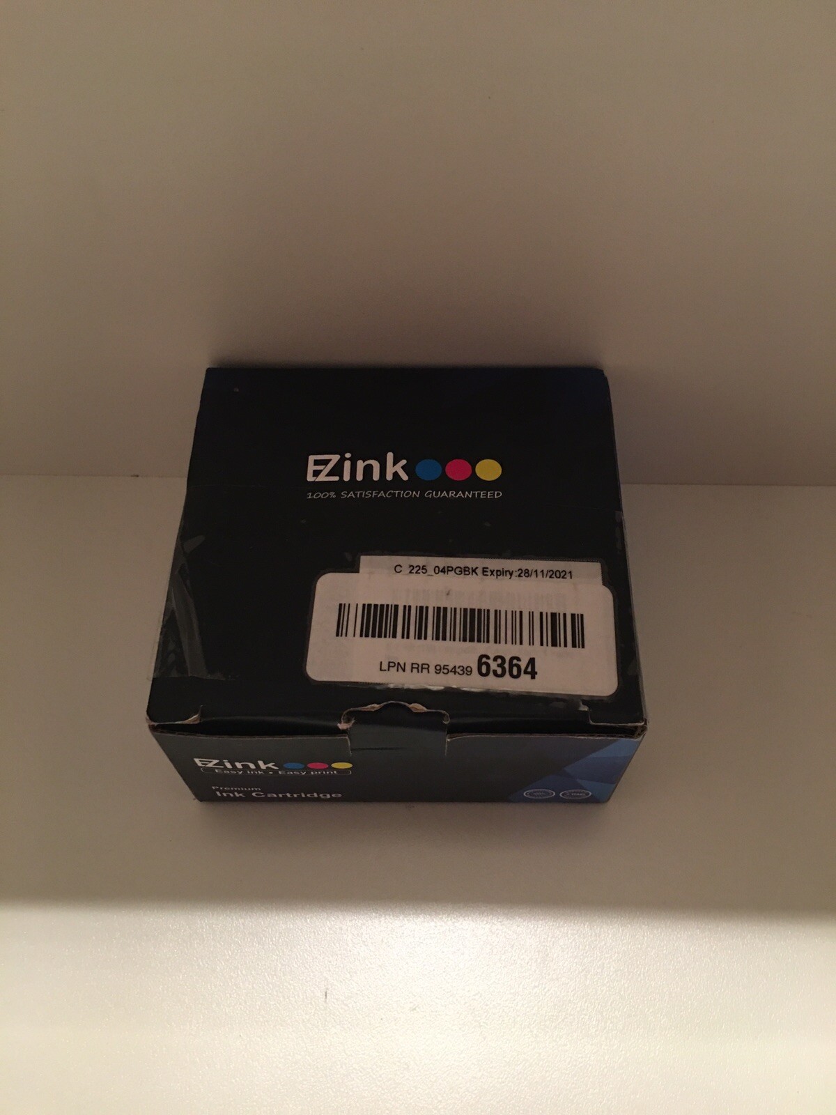 EZ Ink 4 Pack Black Ink Cartridges C-225BK. New 