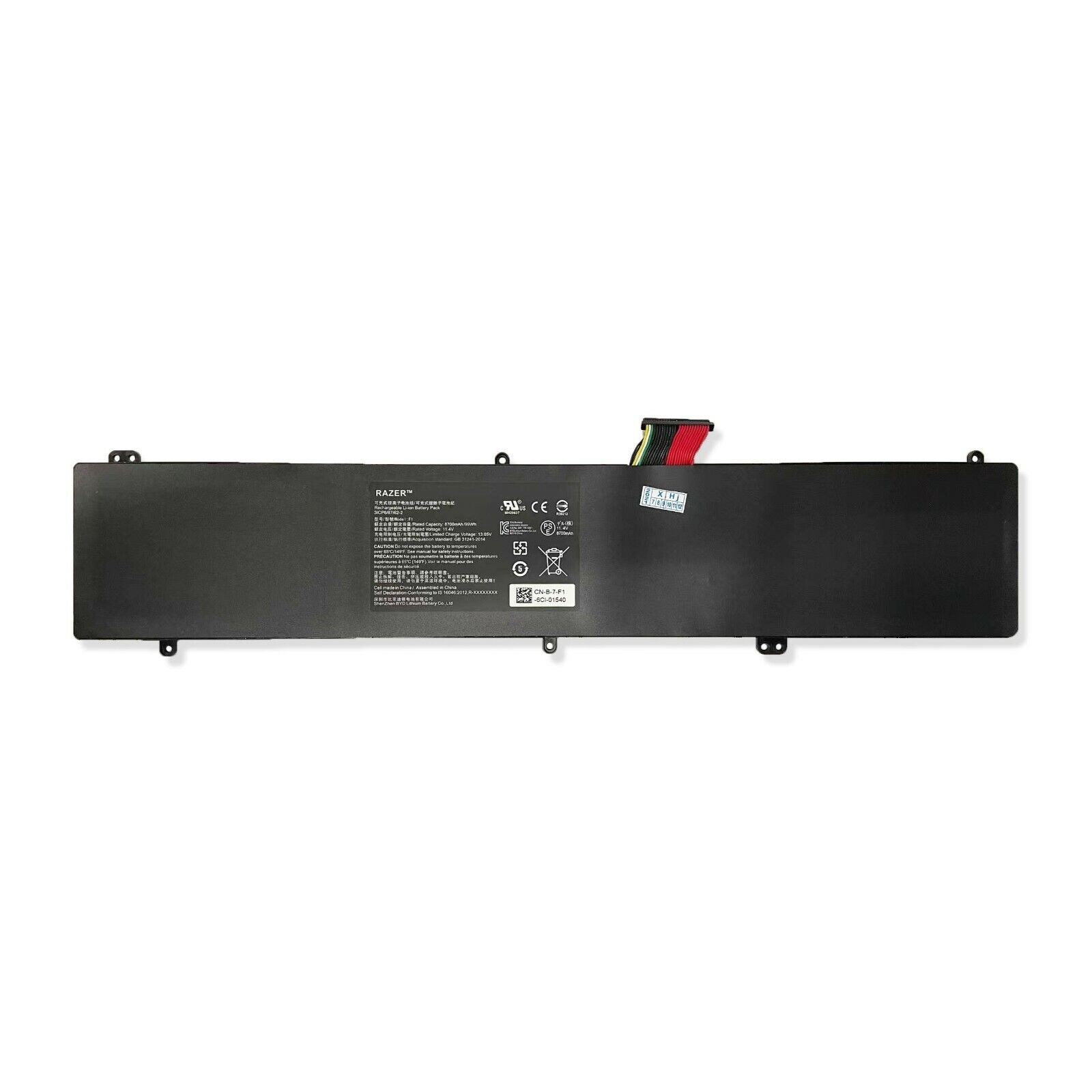 Genuine Battery F1 RZ09-0166 for Razer Blade Pro 17.3" 2017 i7-7820HK Series New