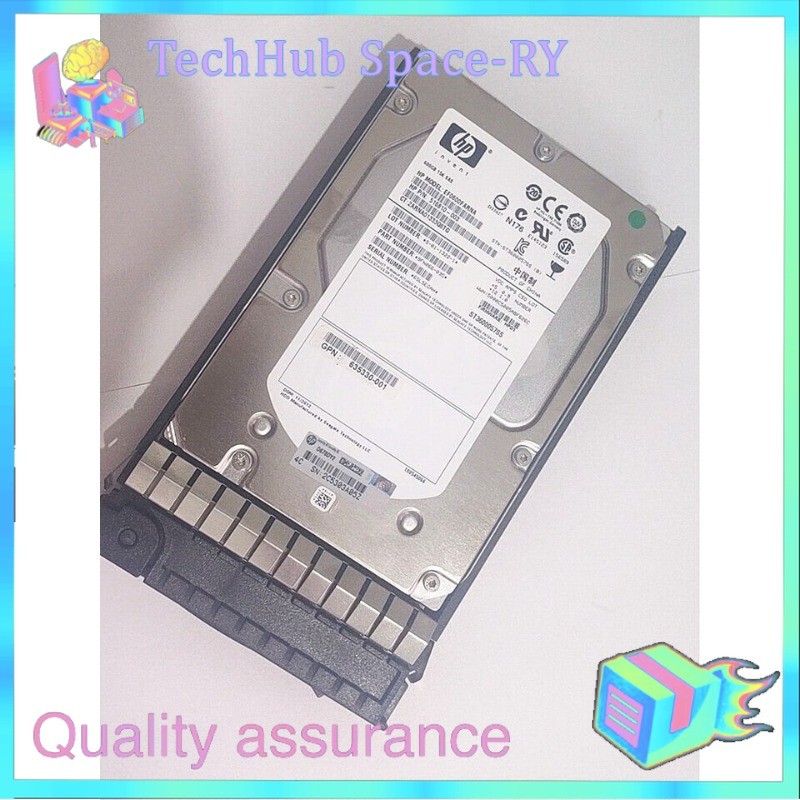 New HP AP872A 583718-001 M6612 600GB 6G SAS 15K RPM LFF 3.5" HDD HARD DRIVE