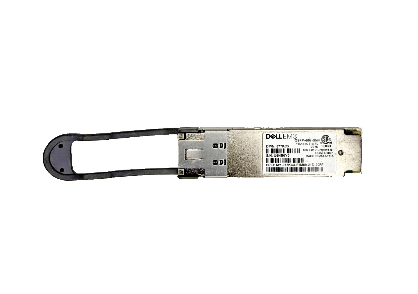 Dell QSFP-40G-SM4 40GbE 850nm QSFP+ Optical Transceiver MMF LC Duplex