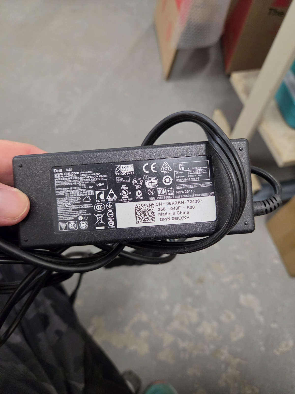 Lot of 25 Genuine Dell PA-10 90W 19.5V 4.62A AC Power Adapter Chargers