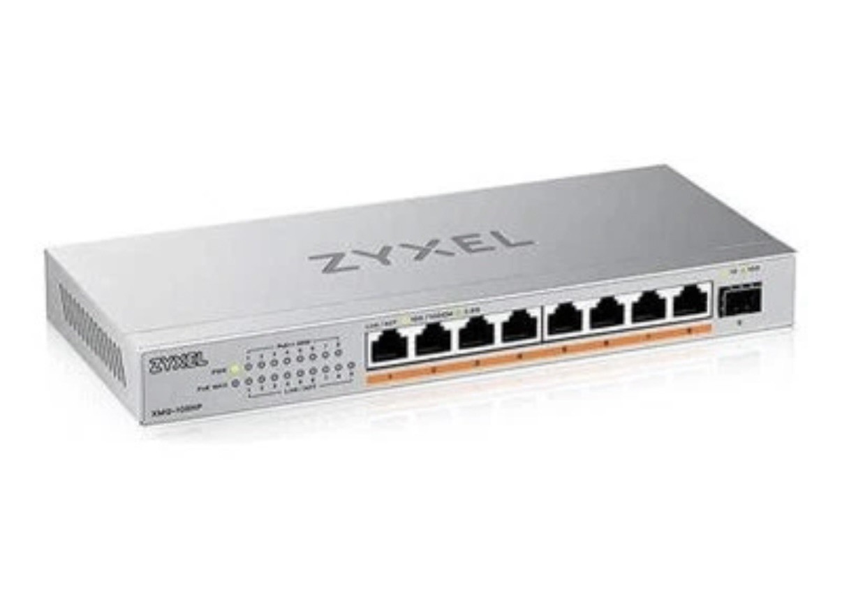 Zyxel XMG-108HP 8 Port 2.5G PoE++ Switch unmanaged / Switch XMG-108HP