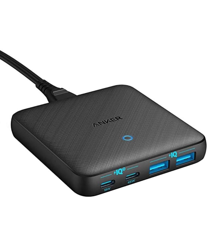 Anker W128561022 A2046G12 543 Powerport Atom Iii Universal Black Fast Charg ~E~