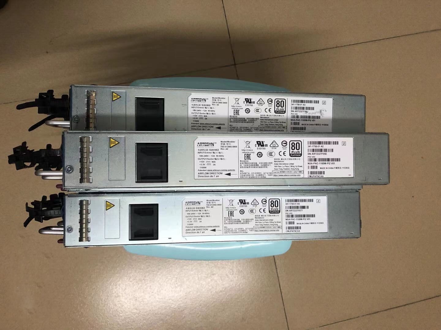Cisco NXA-PAC-1100W-PI2 (front-to-back) power supply for N9K-C9336C Good