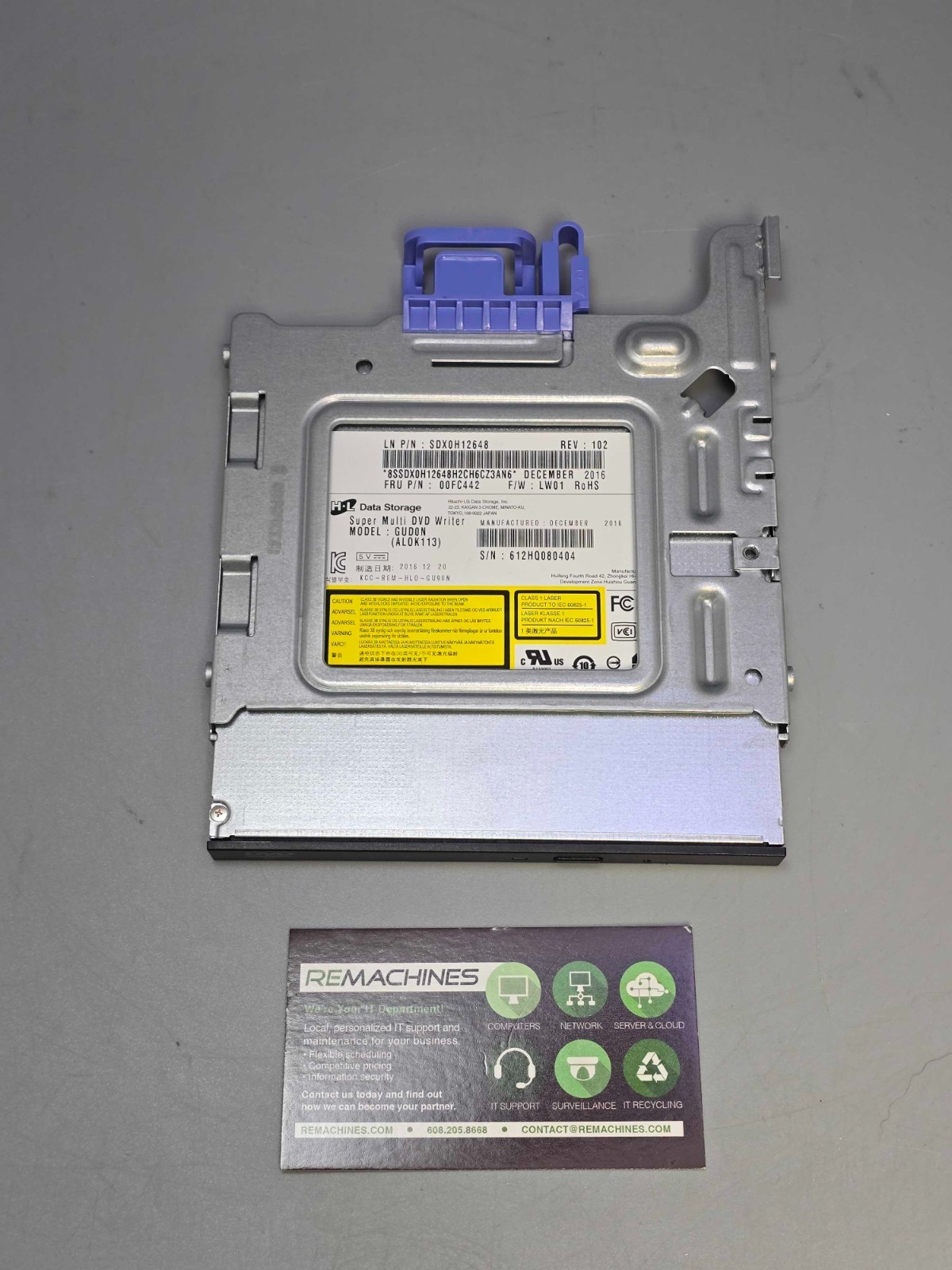Lenovo M700 M800 M900 HLDS GUD0N DU-8AESH Ultra Slim DVDRW Optical Drive