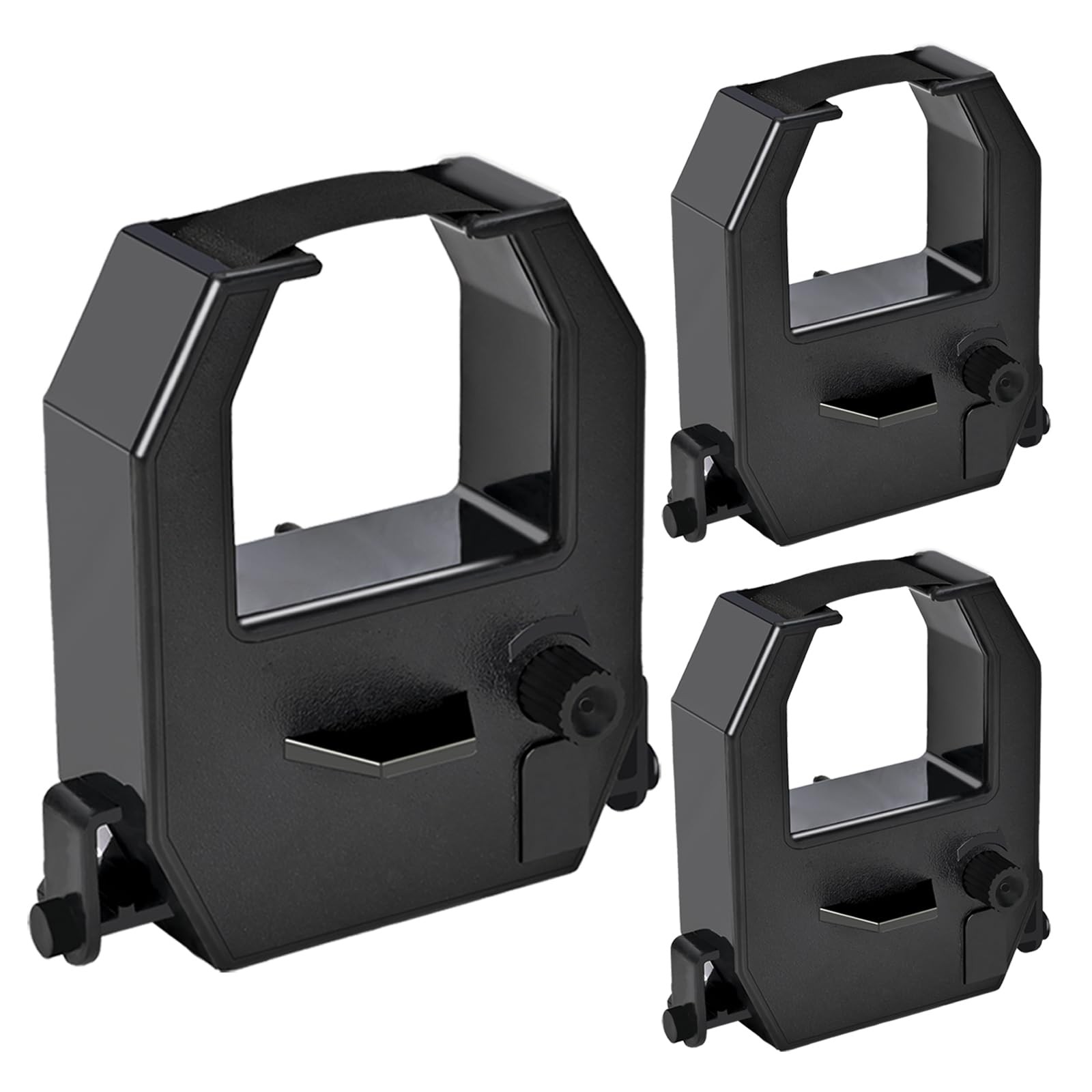 3 Pack Premium Amano Time Clock Ribbon, Compatible with PIX & TCX Series
