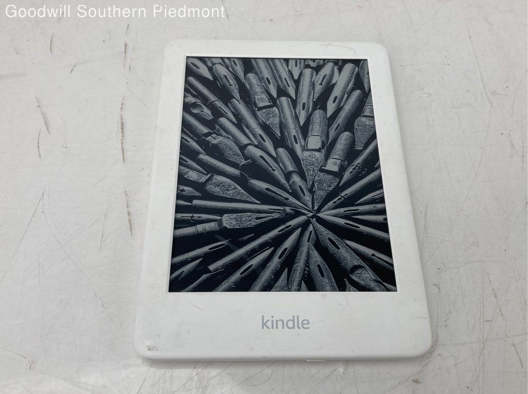 Amazon Kindle (10th Generation) J9G29R 8GB White eBook Reader - Tested