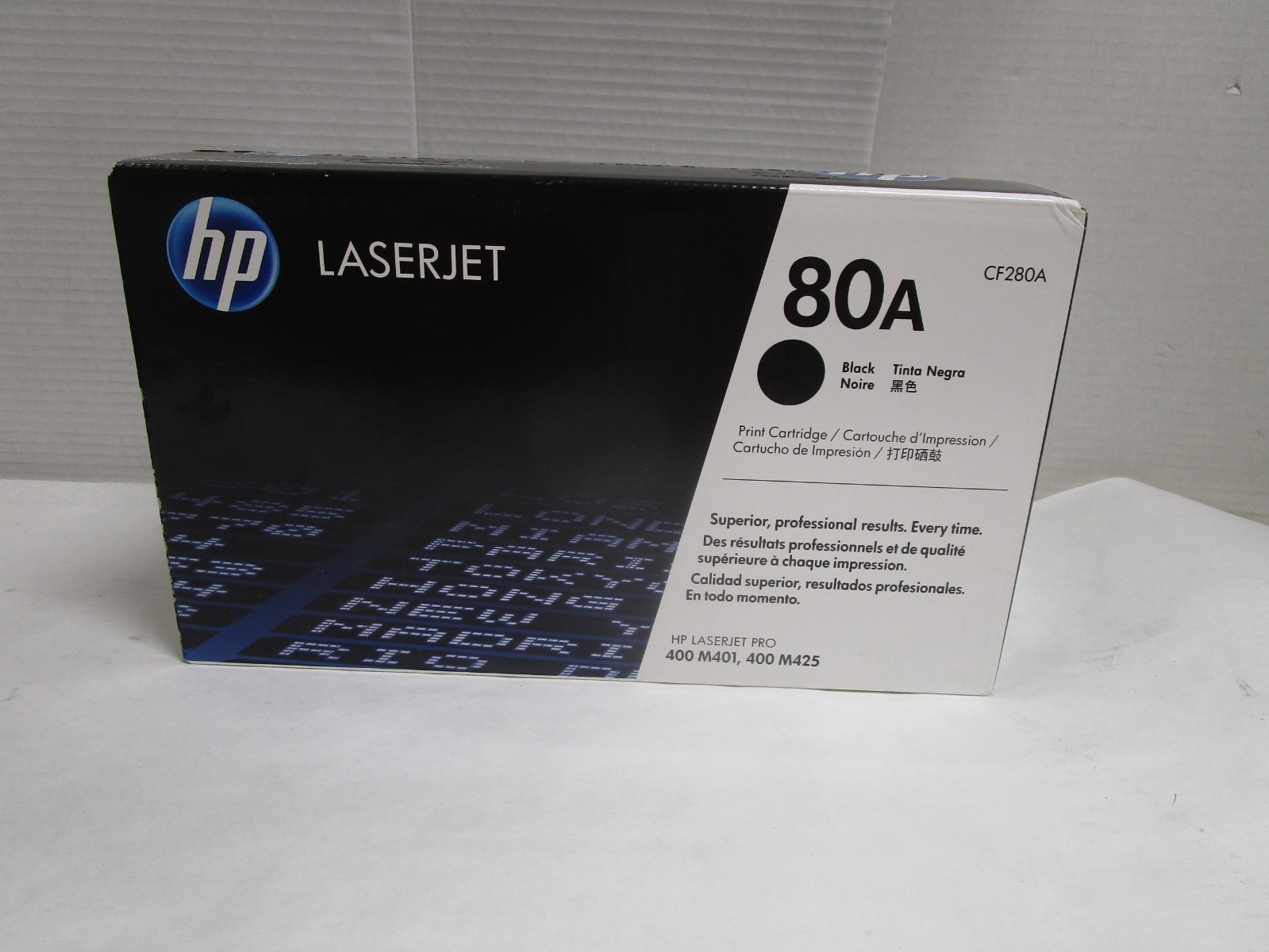 HP 80A CF280A GENUINE Black LaserJet Toner Cartridge NEW SEALED SHIPS FREE