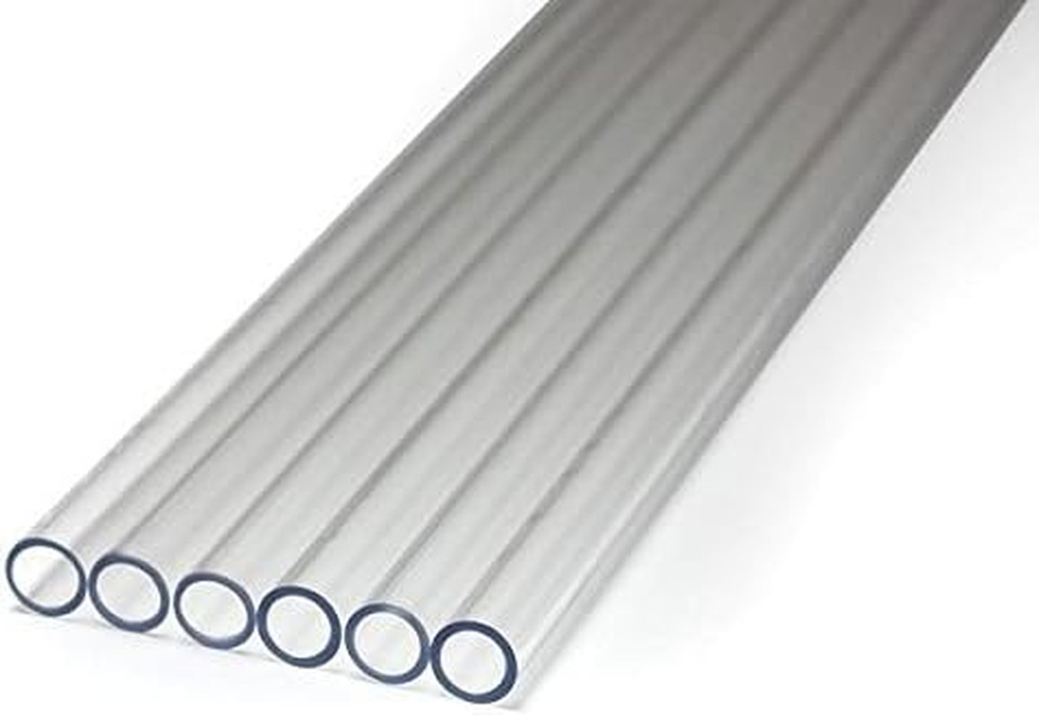 3/8In. ID X 1/2In. OD Rigid PETG Tubing - 30 Inches in Length (RTP12-630), Made