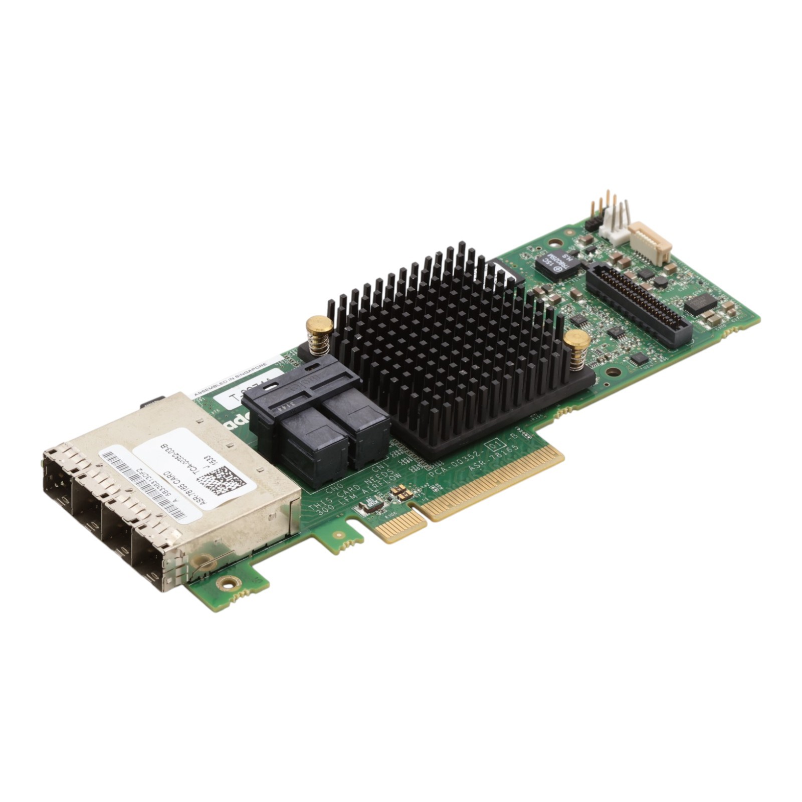 Adaptec ASR-78165 1GB 24-Port 6G SAS SATA PCIe x8 RAID Controller