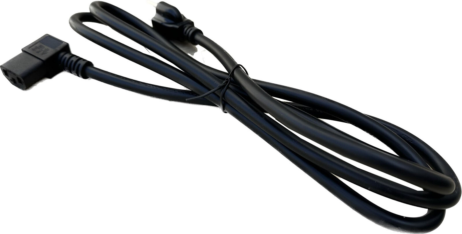 16AWG 6ft US 3-Prong 90° Right Angle C13 AC Power Cord Cable 13A NEMA 5-15P Plug