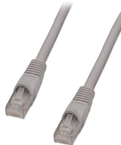LINDY 1 Meter CAT5e UTP Snagless Network Cable, Gray (45962)