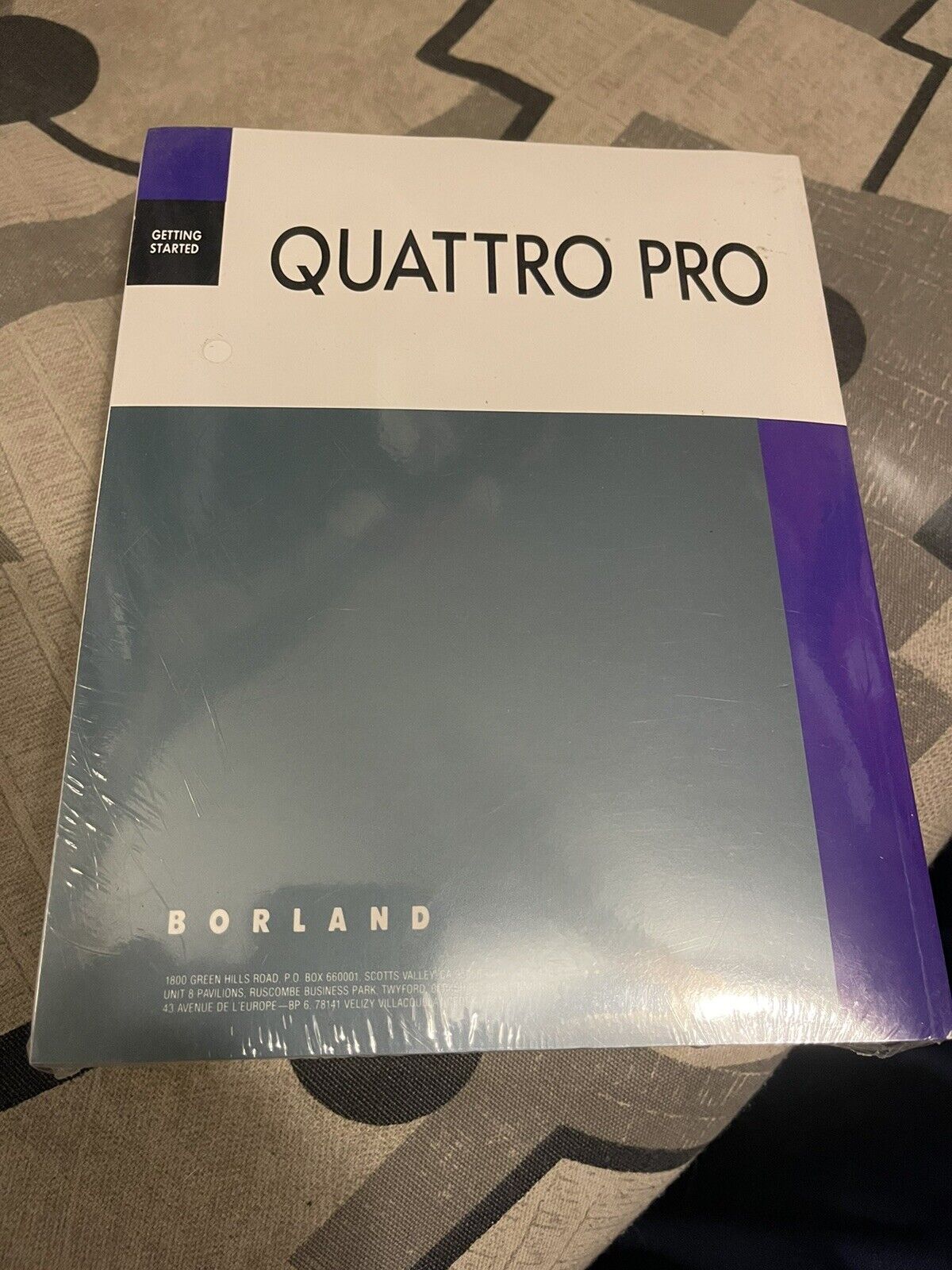 Vintage Borland Quattro Pro 3 Pack Power User’s Guide Version 2.0 SEALED