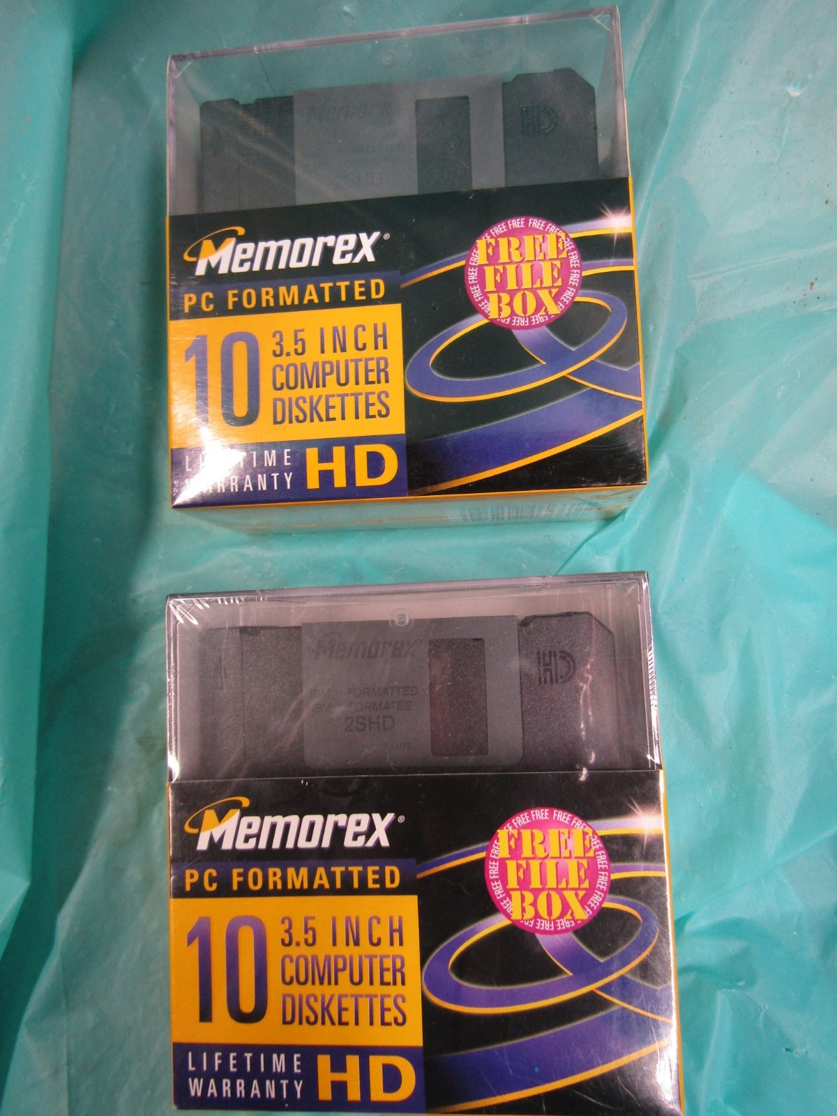 20 New Memorex PC Formatted 3.5 inch Computer Diskettes 3210-3661