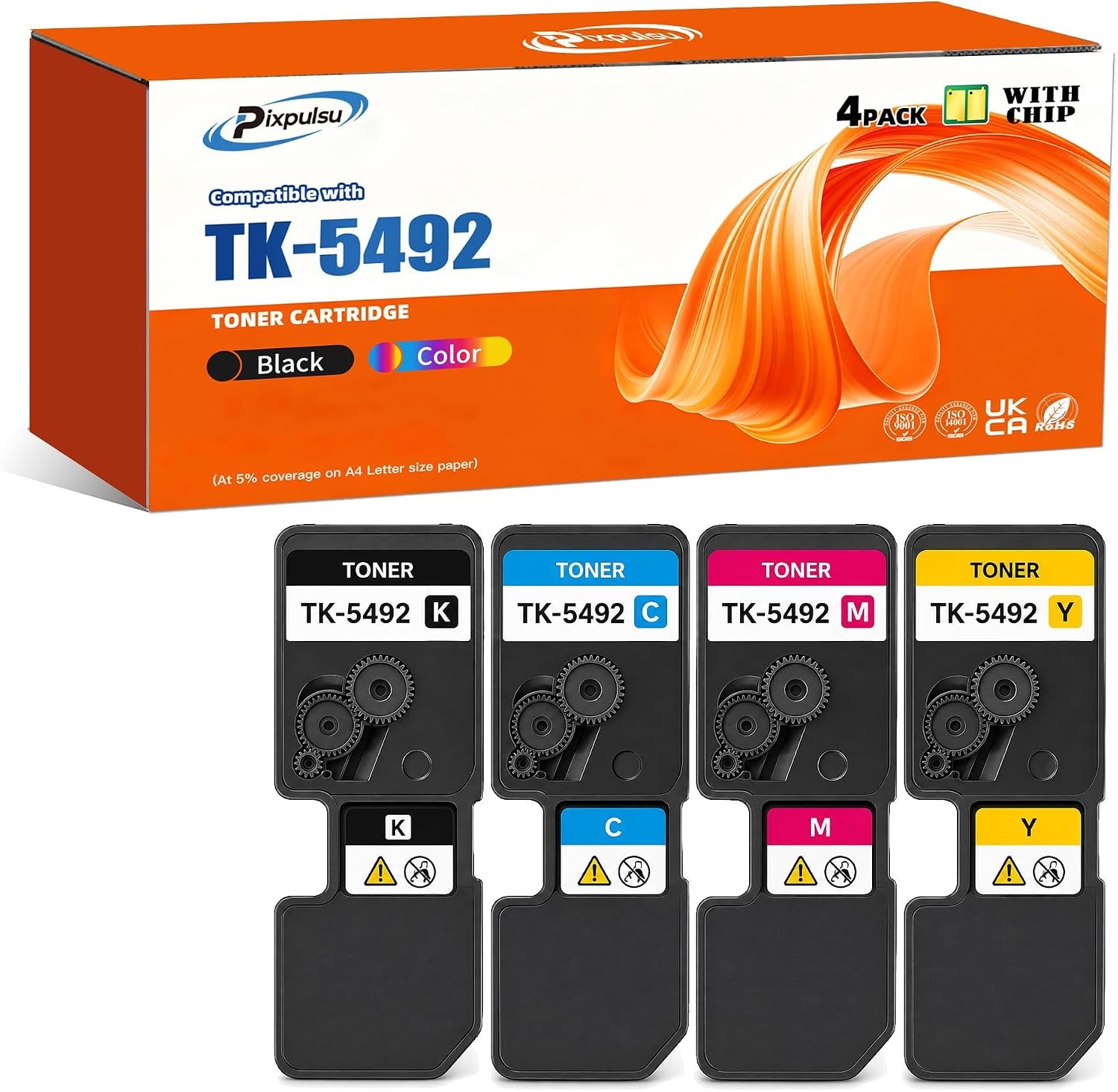 TK-5492 Toner Cartridge for Kyocera ECOSYS PA2101cwx PA2101cx MA2101cwfx/cfx