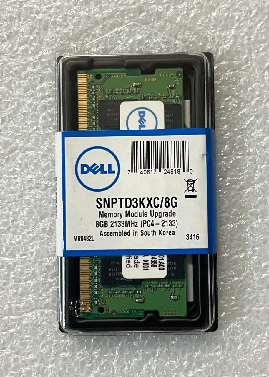 Dell SNPTD3KXC/8G 8GB DDR4 2133MHz (PC4-2133) SO-DIMM Laptop Memory RAM *SEALED*