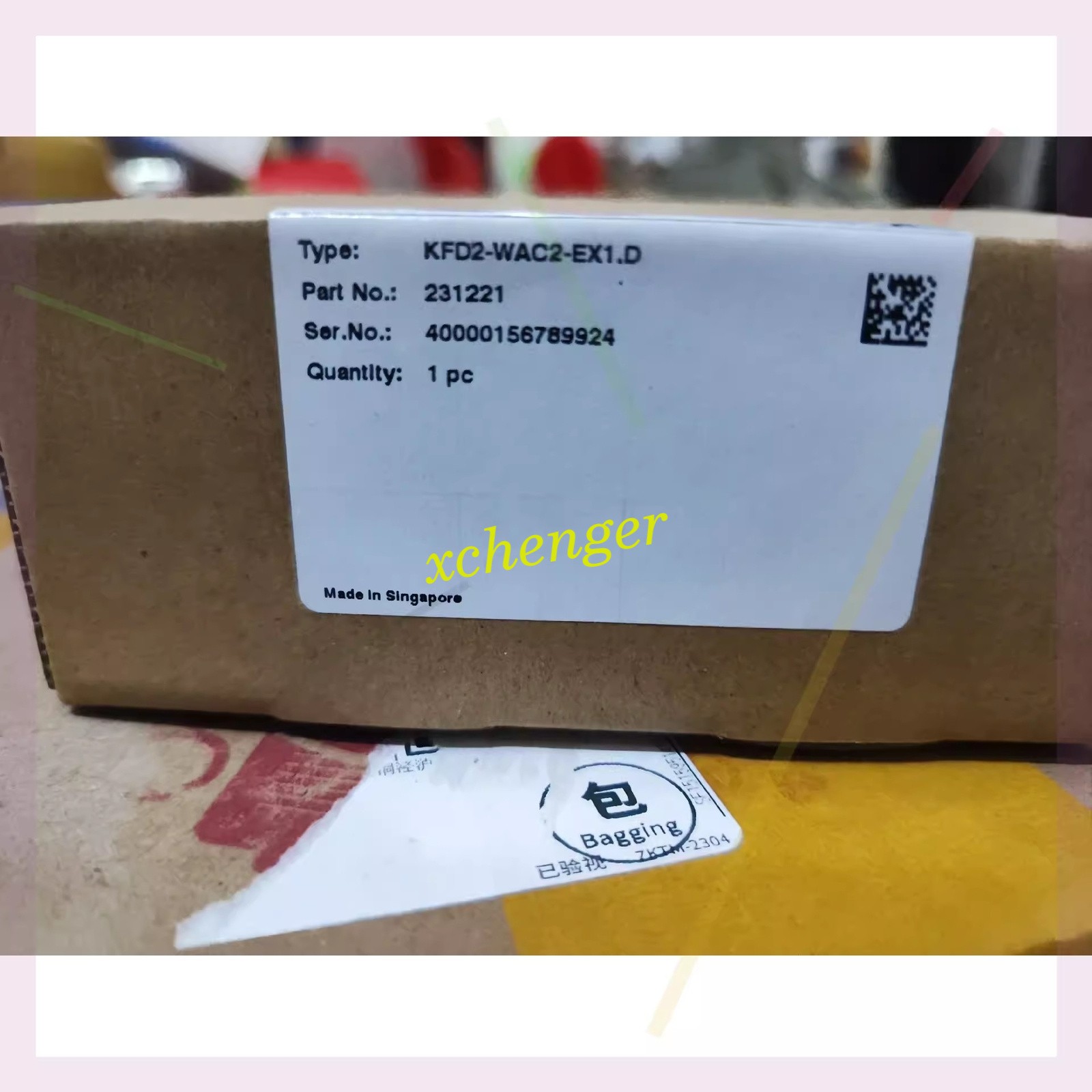 1pcs PEPPERL+FUCHS Safety Barrier KFD2-WAC2-EX1.D via FedEx or DHL