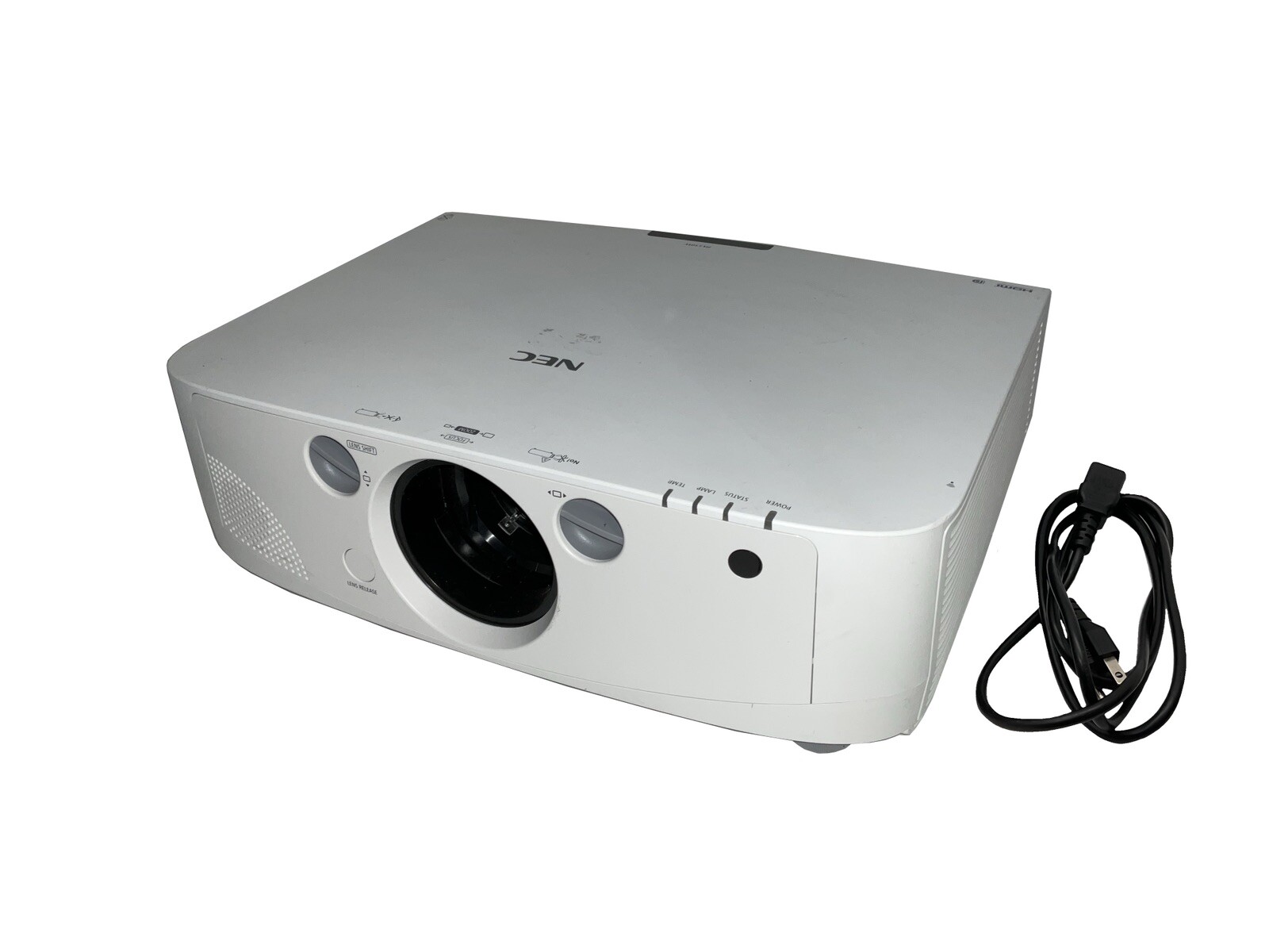 NEC NP-PA550W Widescreen Projector 4700215FW (Projector ONLY) & Power Cable