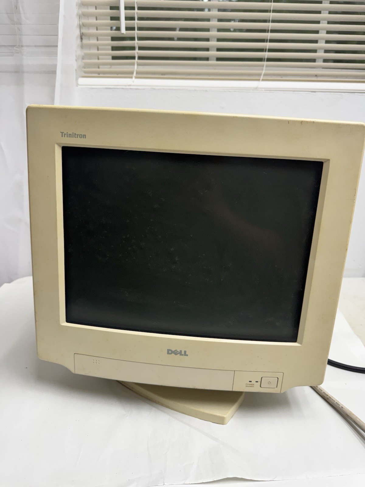 Vintage Dell D825HT UltraScan 800HS 14in Compact Gaming Computer Monitor