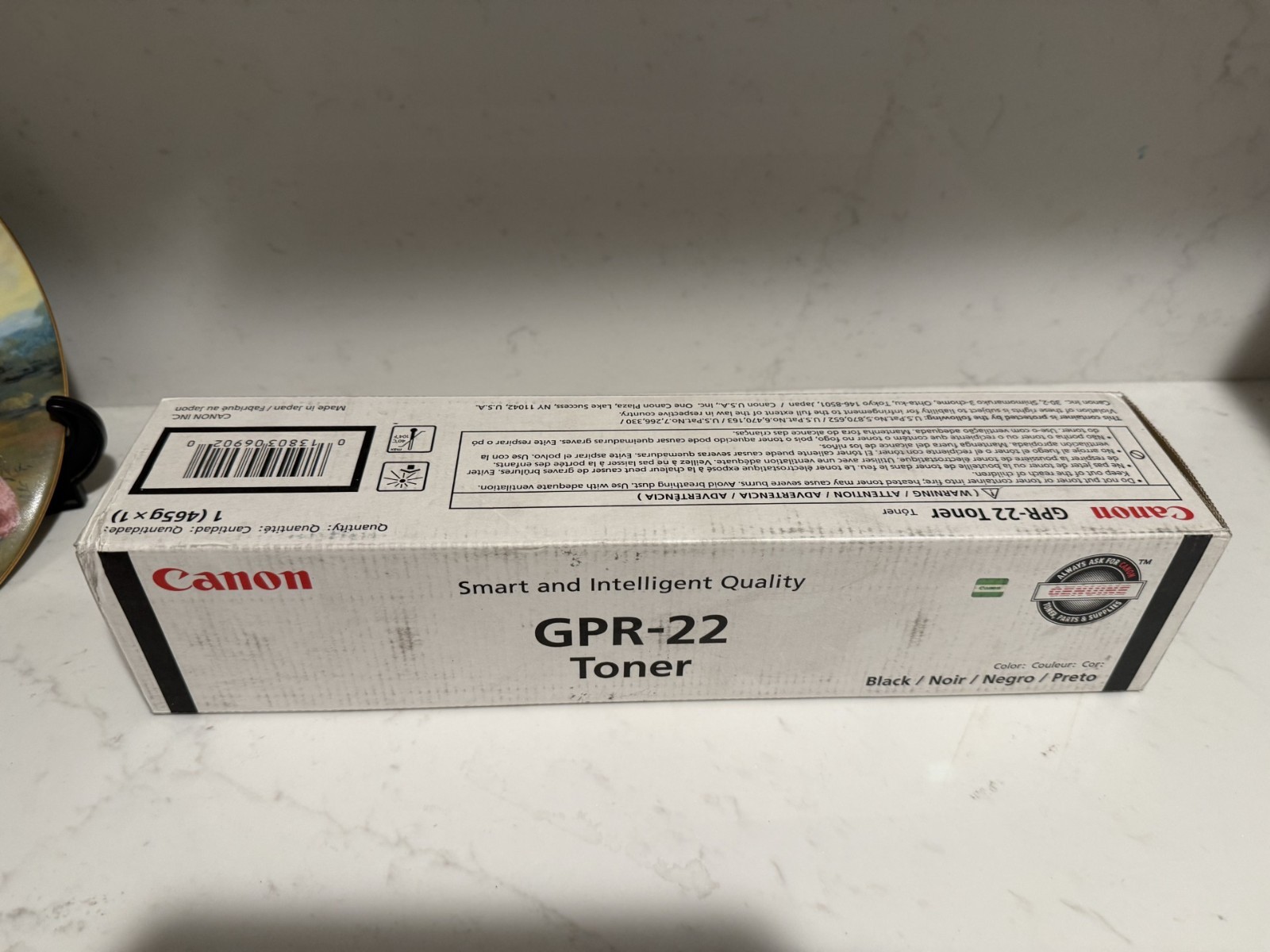 Genuine Canon GPR-22 Black Toner Cartridge Sealed 0386B003AA IR 1018 1020 1025