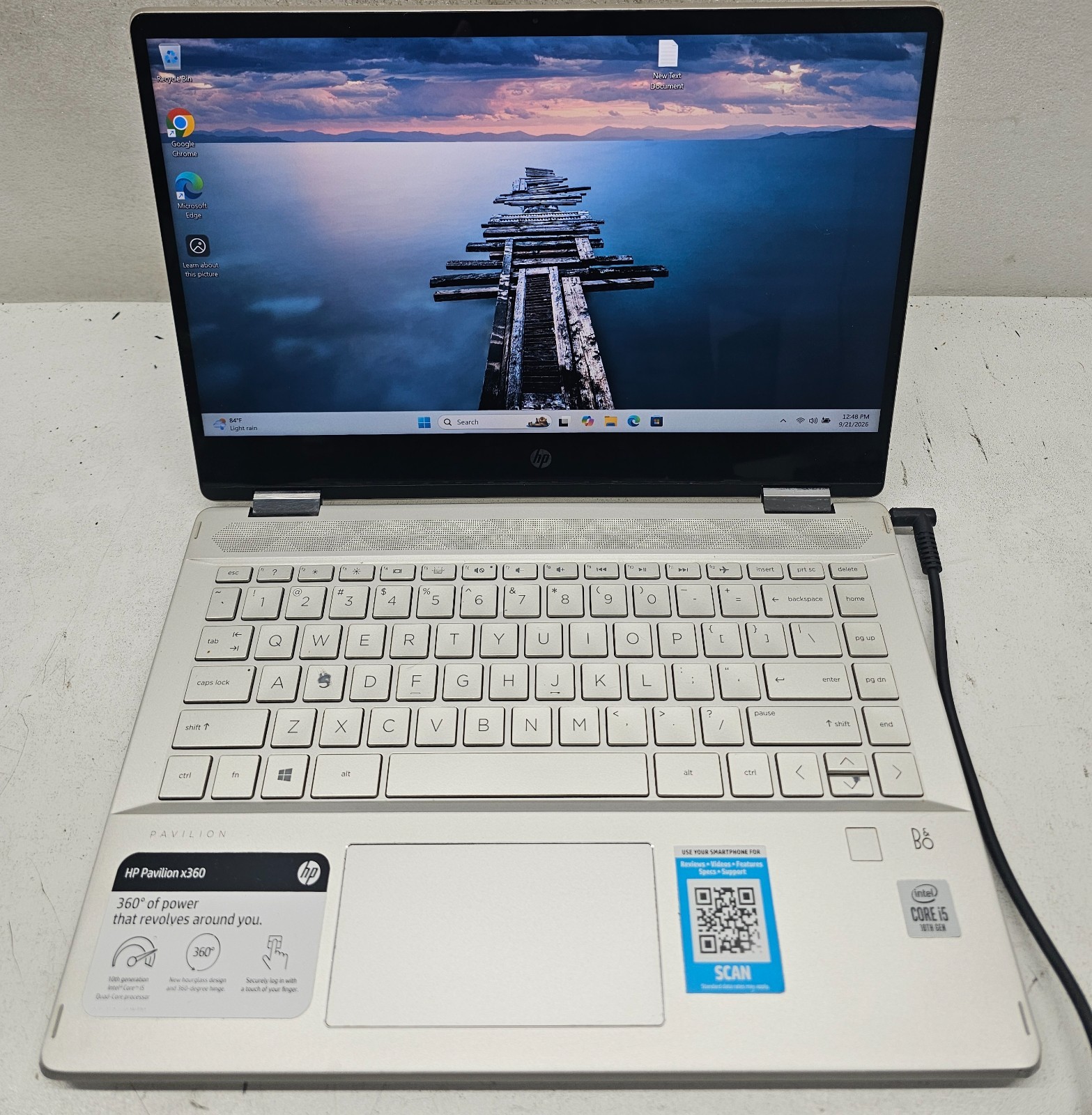 HP Pavilion x360 14m-dh1003dx Laptop Intel i5-10210U 8GB 256GB SSD WIN 11 (FL)