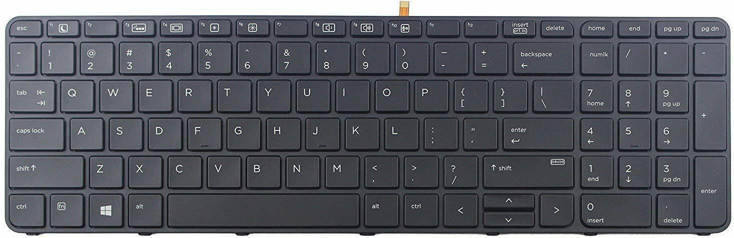 GENUINE New Backlit US Keyboard For HP Probook 450 455 470 (G3 G4) 818250-001 