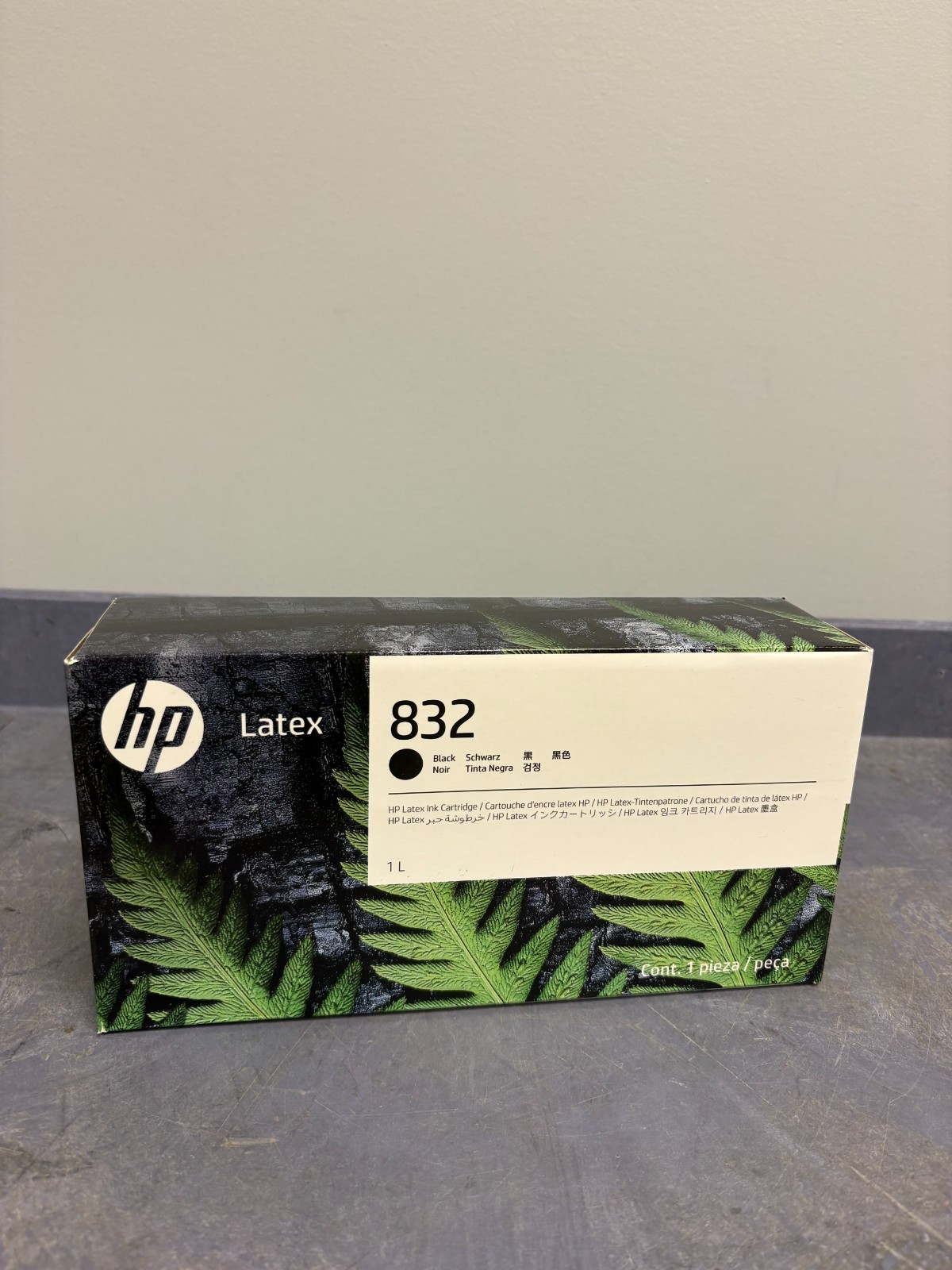 4UV75A 832 NEW Genuine HP Latex Black Ink 630 630W 700 700W series 2028