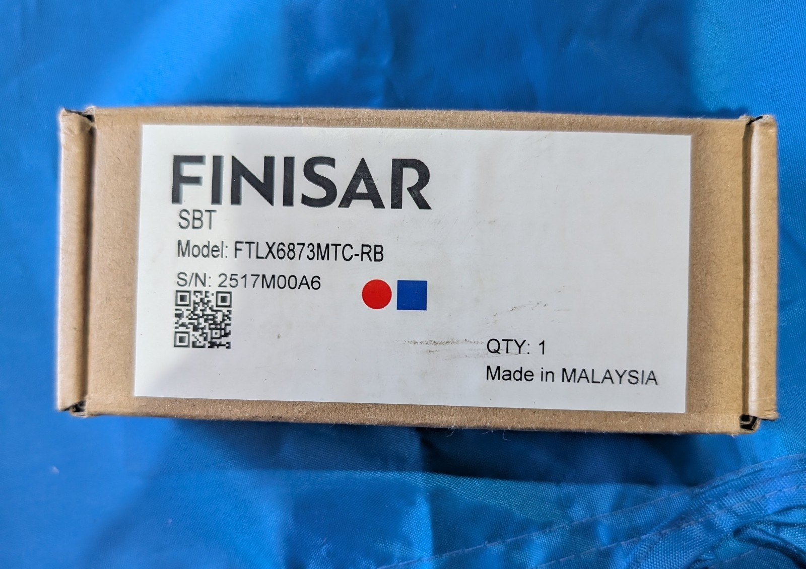 Finisar FTLX6873MTC-RB FS 10G SFP+ Transceiver New