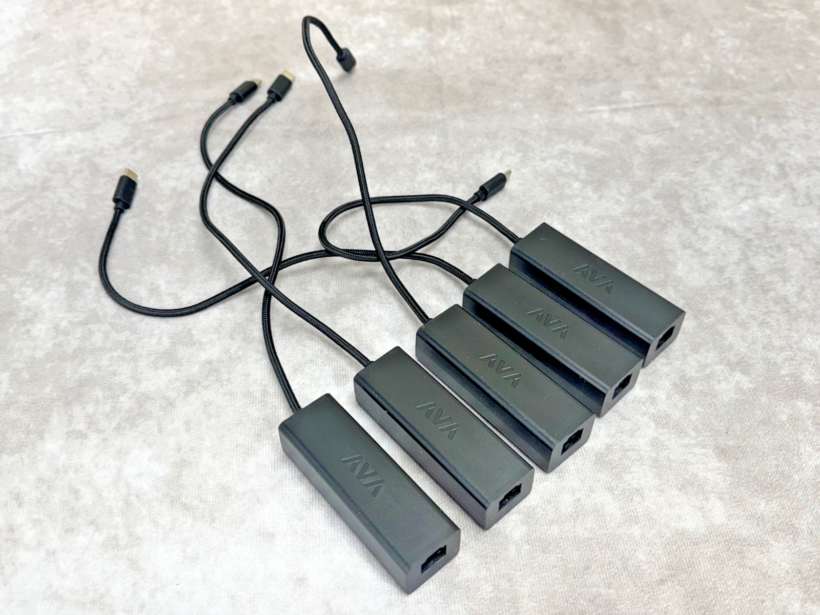 Lot 5 - AVA PS-EUC-US-BL PoE to USB-C Power Supply  Nano Brain IEEE 802.3af v3