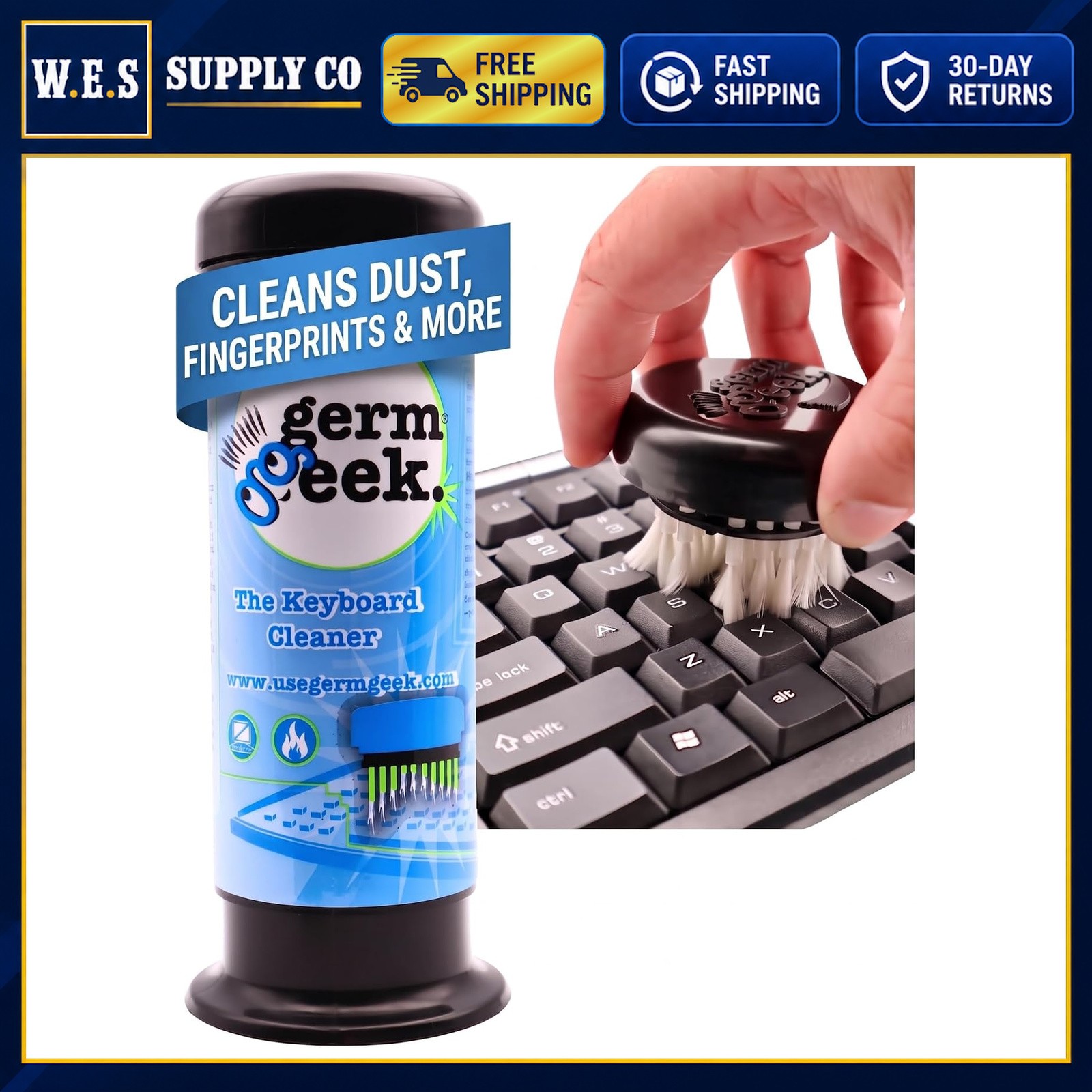 Keyboard Cleaner Brush and Solution for Electronics Reusable 100+ Uses
