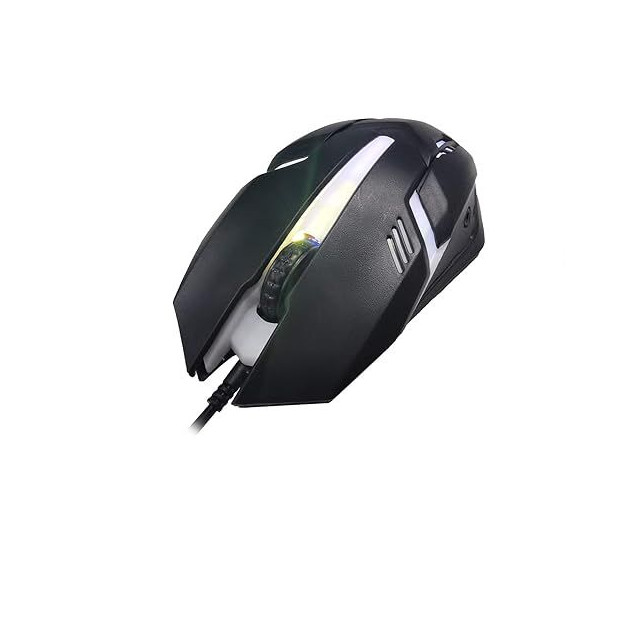 Wired Gaming Mouse Ergonomic Design with LED Lights for Gamers and Office Use