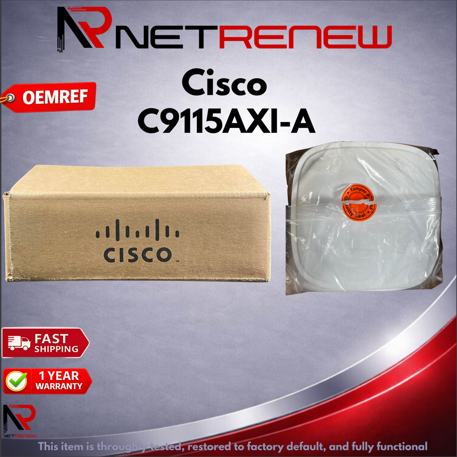 Oemref  Cisco C9115AXI-A Catalyst 9115AX WiFi 6 Wireless Access Point