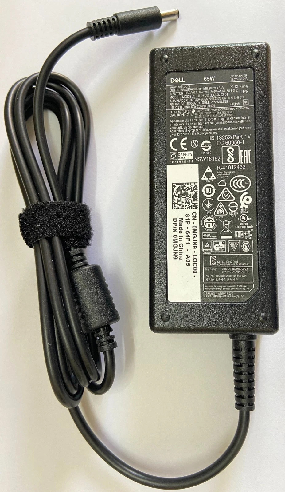 Original Dell 65W AC Adapter Inspiron 7359 7558 7569 7579 MGJN9 4.5x3.0mm