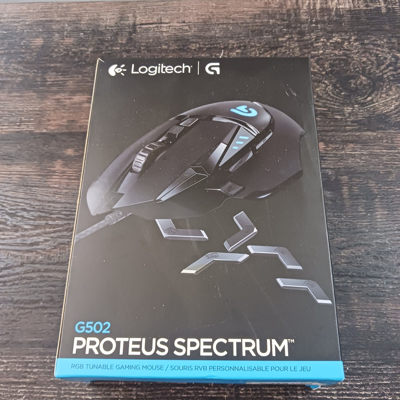 Logitech G502 Proteus Spectrum RGB Wired Gaming Mouse with Weights