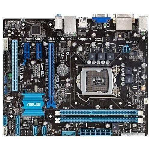 For ASUS P8B75-M LX PLUS Intel Socket LGA 1155 Micro ATX PC Motherboard DDR3