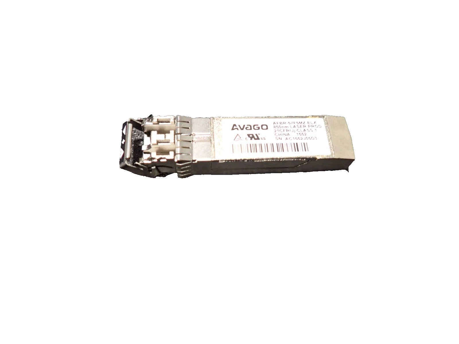 Lot of 63 Avago AFBR-57F5MZ-ELX SFP (Mini-GBIC) Fibre Channel Transceiver Module