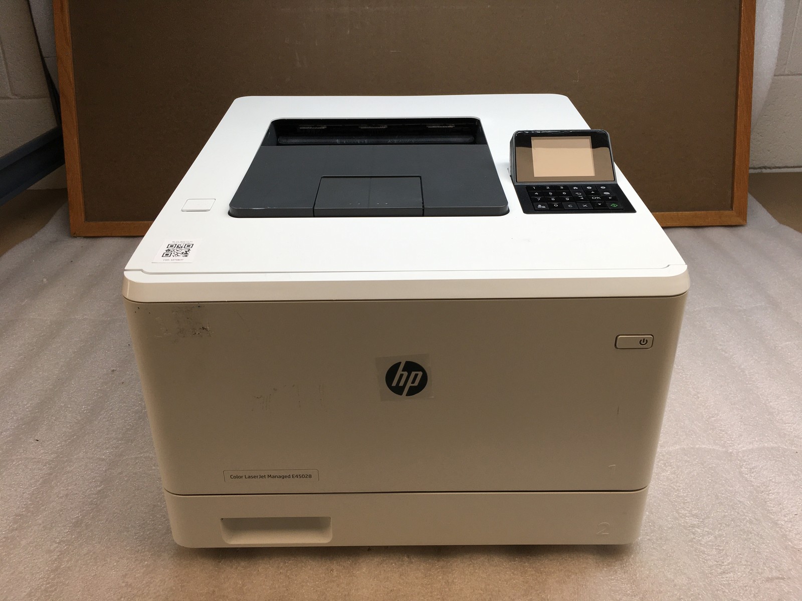 HP Color Managed E45028dn LaserJet 3QA35A Toner Included 3.5k pages