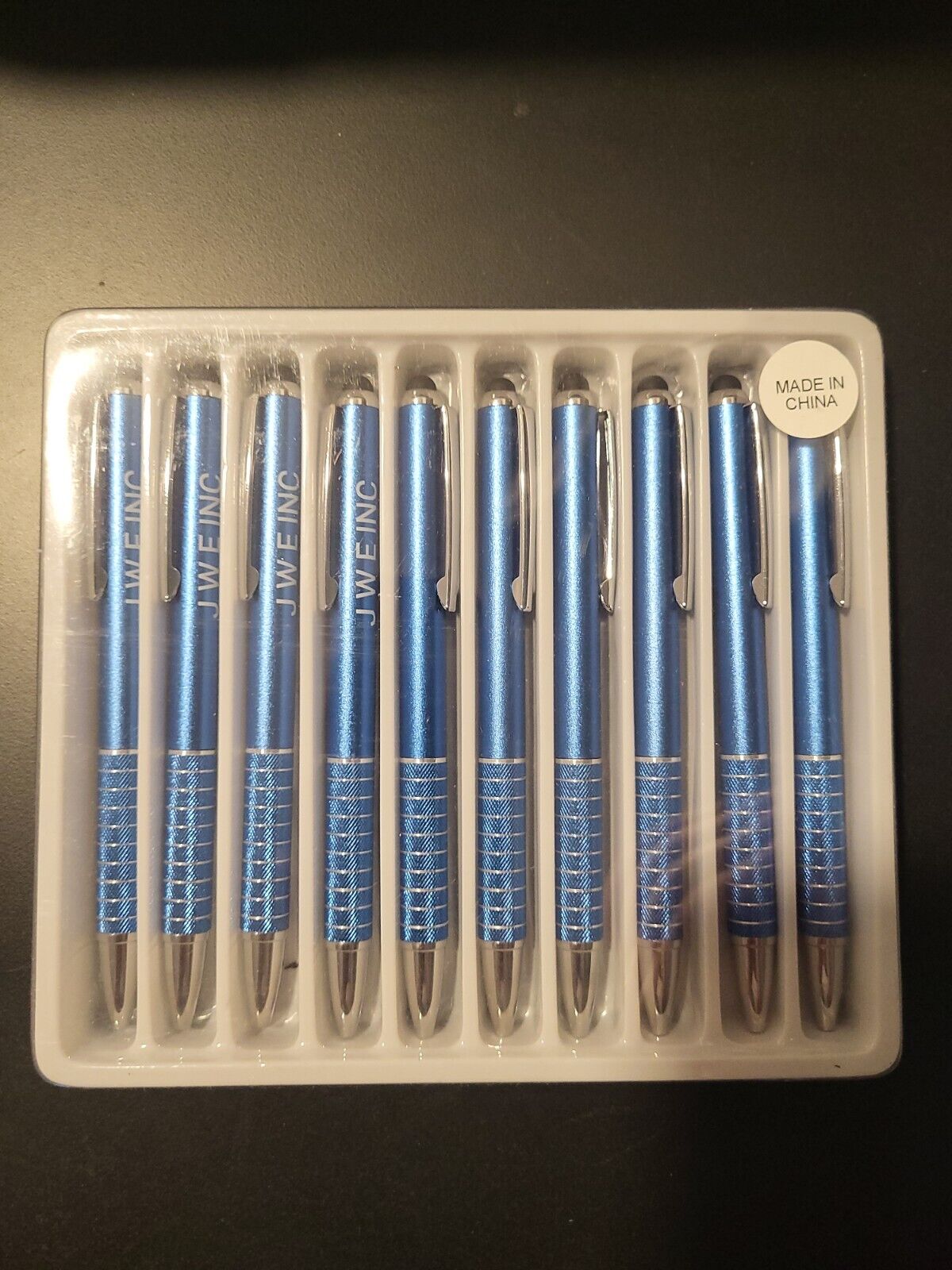 Stylus-pen; 10 Metal Stylus, Twist Ballpoint Pens, by JWE Inc. 