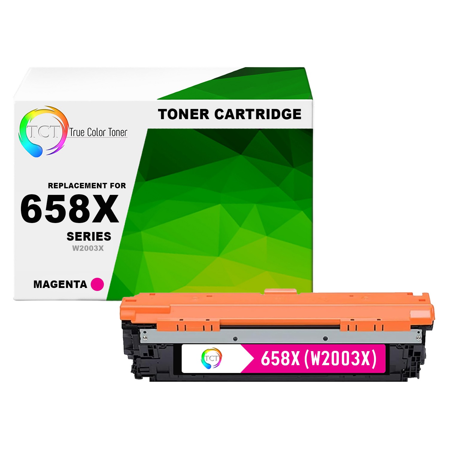 TCT Prem 658X W2003X Magenta HY for Compatible HP LaserJet M751s Toner Cartridge