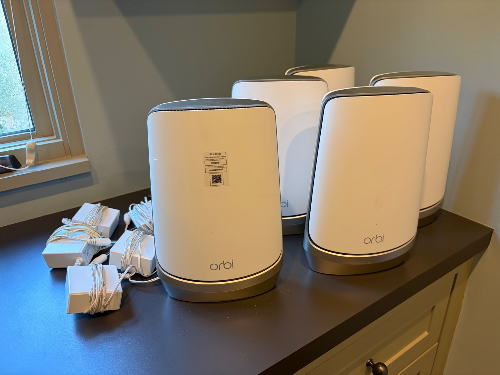NETGEAR Orbi 970 WiFi 7 Satellites (RBE970) — Pair (2-Pack) — Pair 2 of 2