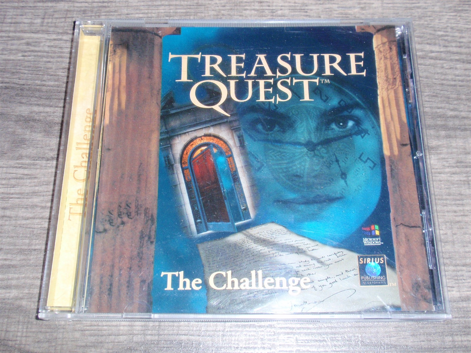 Treasure Quest: The Challenge PC CD-ROM TQ Adventure Sirius Publishing 1996 DOS