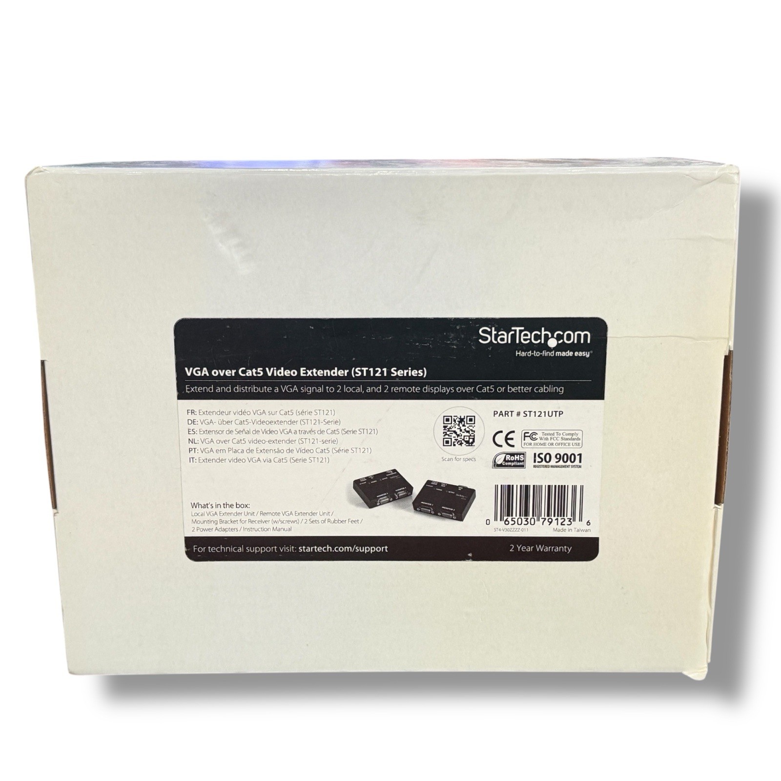 StarTech.com ST121UTP, VGA Video Extender over Cat5 (ST121 Series) 