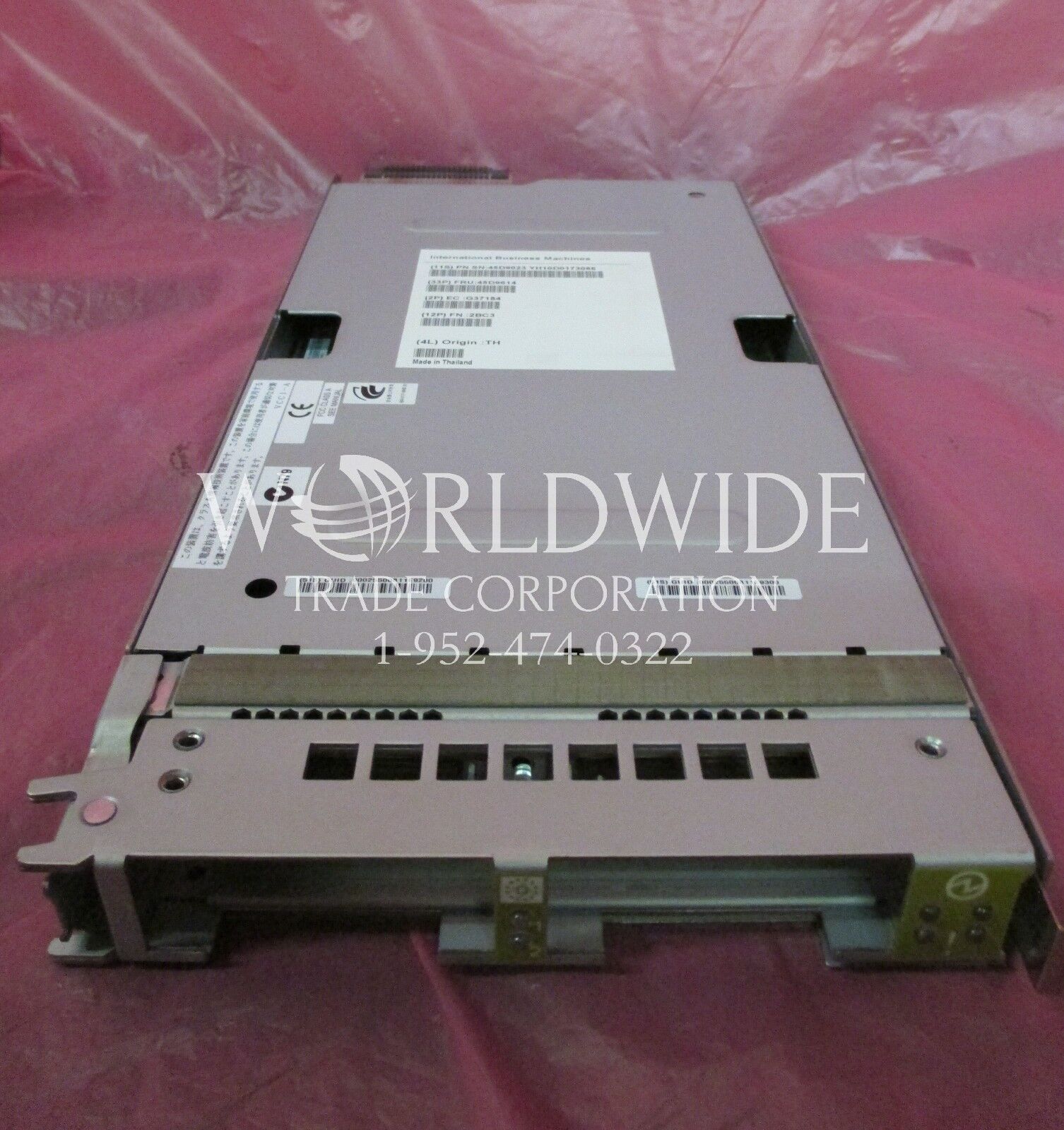 IBM 45D9614 1808 2BC3 GX++ 12X Channel 2-Port DDR HCA Adapter pSeries
