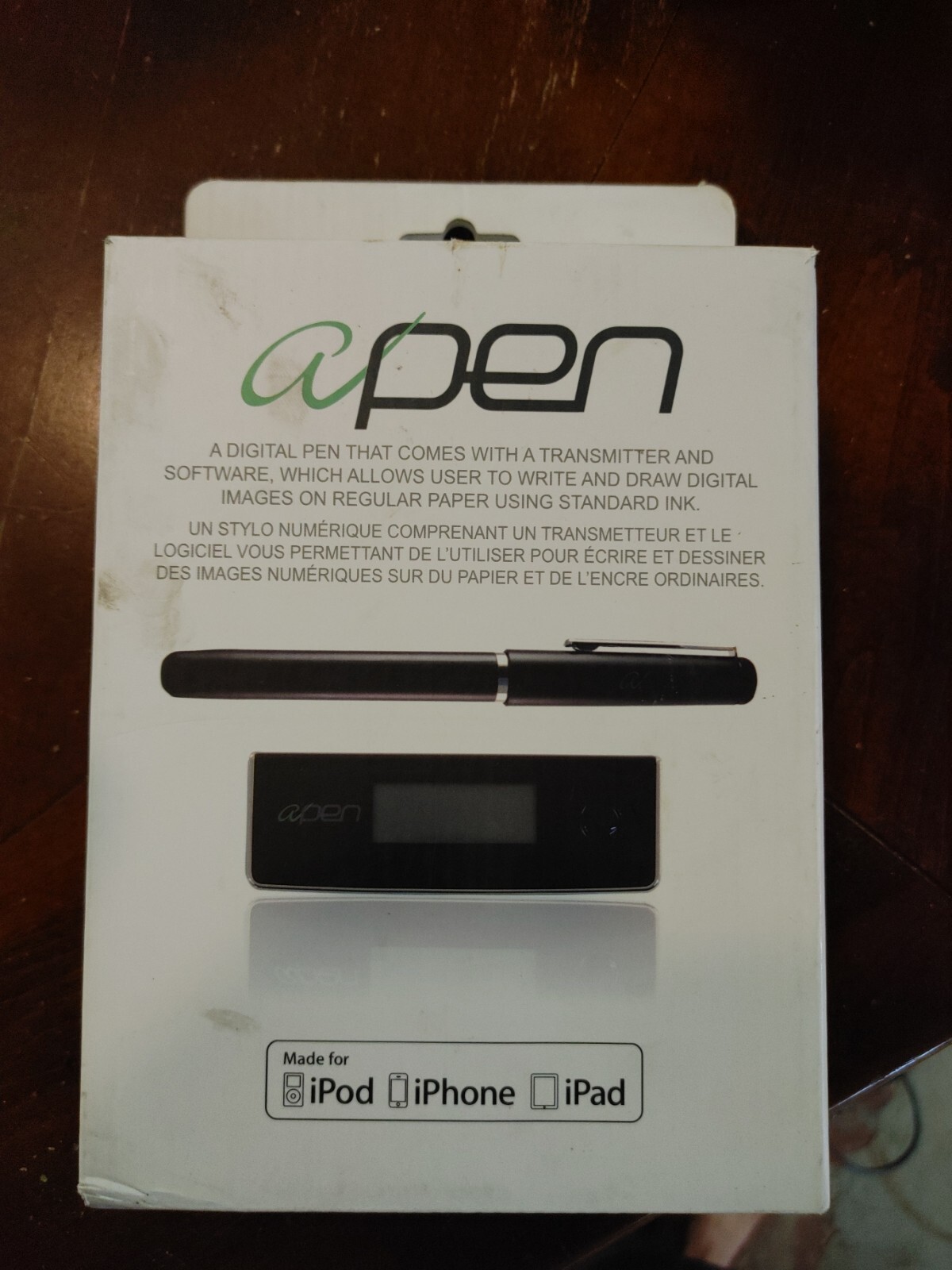 apen Digital Pen Made for Ipod iphone ipad Transmitter Software Writes Digital