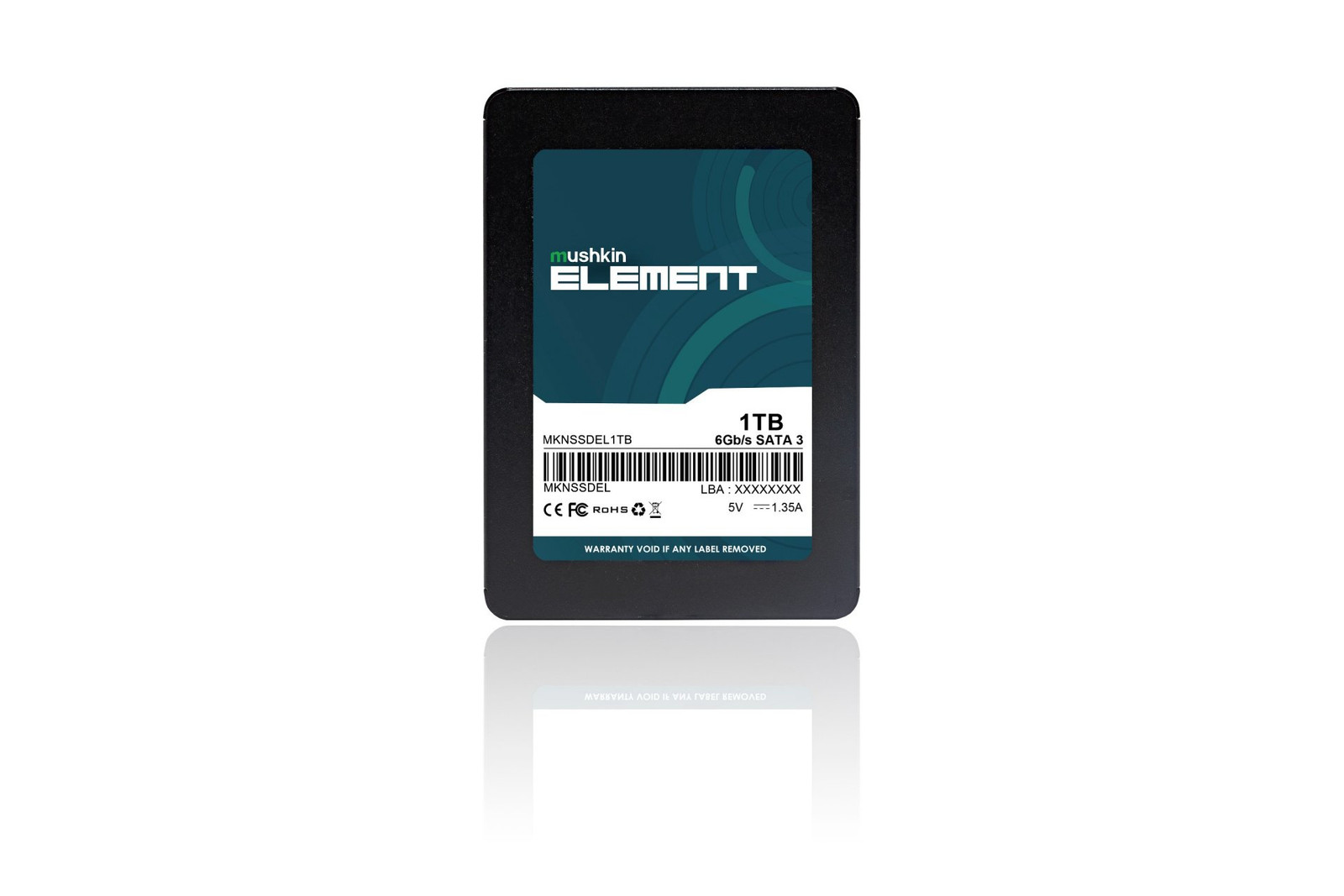Mushkin Element 2.5" 1 TB Serial ATA III 3D NAND