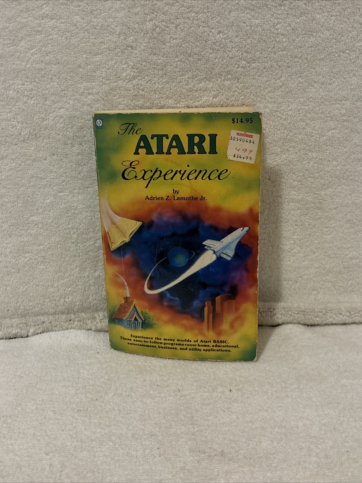 1983 vintage THE ATARI EXPERIENCE computer programs BOOK 