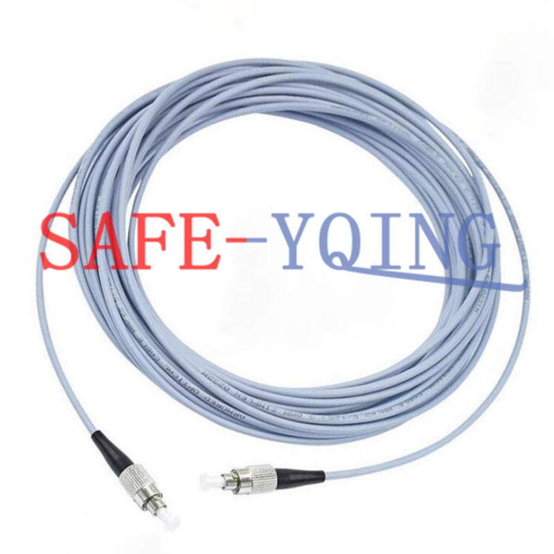 1PCS 100M FC UPC to FC UPC MM Single Core Simplex Armored Cable Fiber Patch Cord