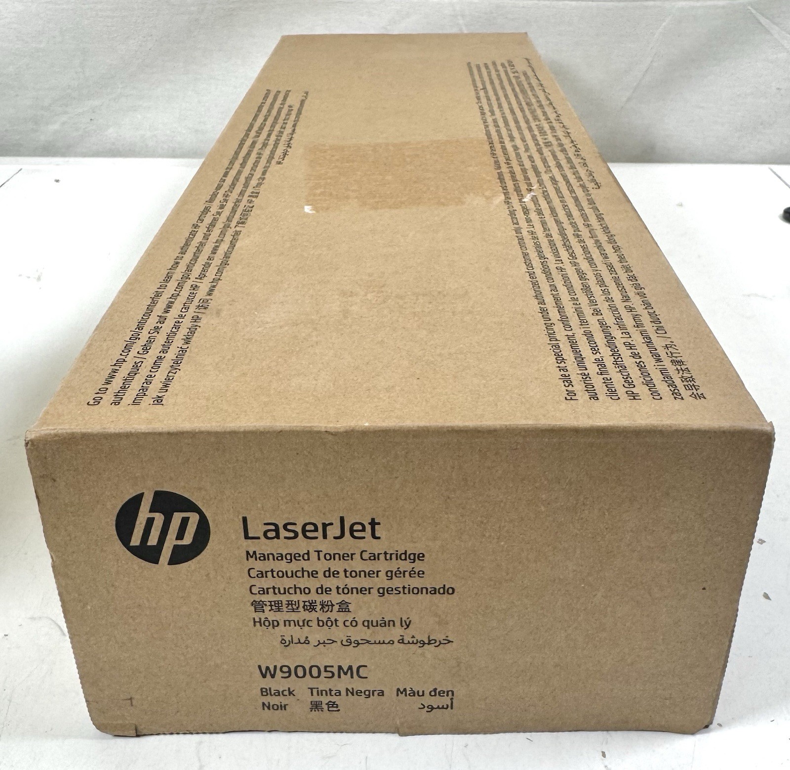 HP W9005MC Black Managed Toner Cartridge, For E72525 E72530 E72535, New Sealed