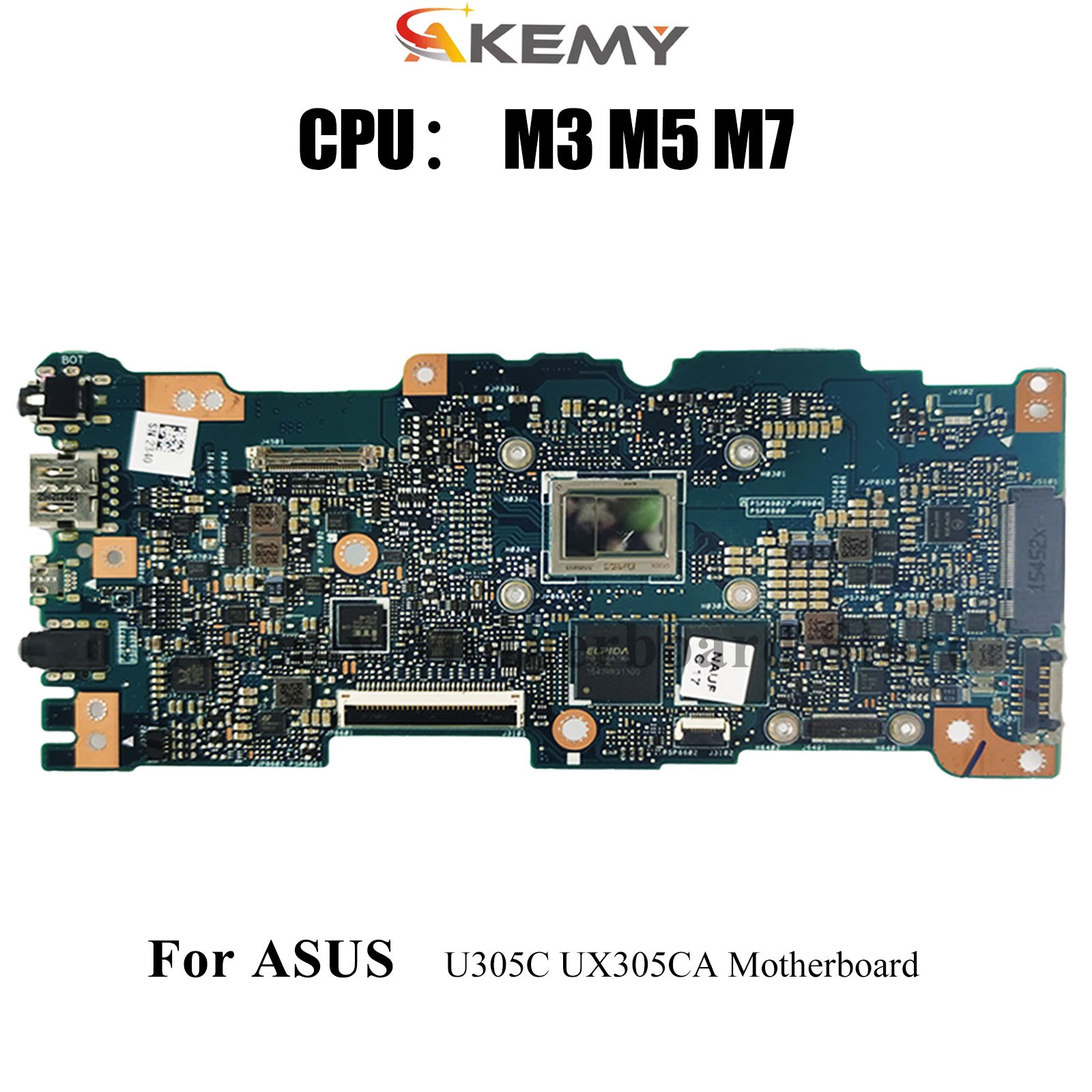 UX305CA Laptop Motherboard For ASUS UX305C U305C Mainboard W/ M3 M5 M7 CPU